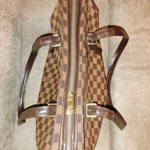 Louis Vuitton Damier Ebene Chelsea Tote Bag TH0023 Authenticated 🤎 - Picture 10 of 12